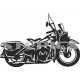 Harley Davidson WLC 750 1942 Army