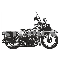 Harley Davidson WLC 750 1942 Army