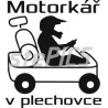 Motorkář v plechovce -motocrocss - sardinky